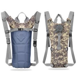 1Pc 3L Tactical Hydration Pack  Water Bladder Adjustable Water Drink Backpack For Hiking Cycling Climbing Running