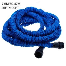 Telescopic Garden Hose With Spray Gun For Flexible Water Spraying