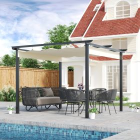 10' x 10' Retractable Pergola Canopy