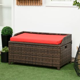 34 Gallon Outdoor Storage Bench Deck Box