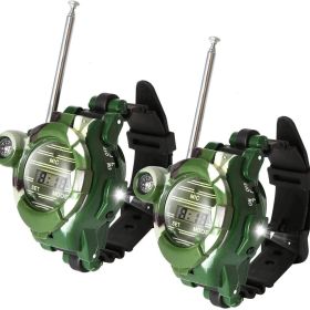 Walkie Talkie For Kids; Two-Way Radio Walky Talky Watches With Flashlight; Children Outdoor Game; Interphone Toy Game; And Gifts For Boy And Girl
