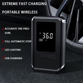 Mini Tire Inflator Tire Car Air Compressor LED Digital Display Air Compressor