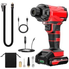 cordless car tire pump