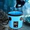 Portable Travel Bag Fishing Bucket (Color1: Blue, size: 20L 4PCS)