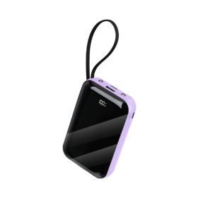 Universal Charging Companion  Power Bank - Suitable For A Variety Of Scenarios, With Portability And Multiple Capacities, Fast Charging And Wirel (Color1: Purple)