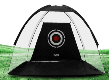 Golf Practice Net Tent Golf Hitting Cage Garden Grassland Practice Tent Golf Training Equipment (Option: 1 meters black net)
