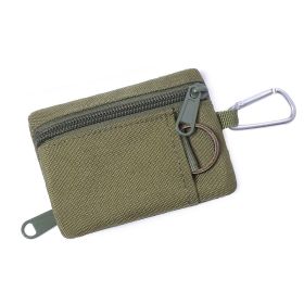 Outdoor Mini EDC Molle Pouch Waist Belt Bag For Camping Hiking Traveling (Color1: Green)