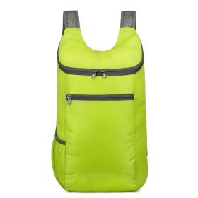 1pc Outdoor Portable Backpack For Camping; Hiking; Sports; Lightweight Cycling Bag For Men; Women; Kids; Adults (Color1: Green)