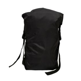 1 Piece Portable Sleeping Bag Compression Stuff Sack Waterproof Storage Package Cover; American Football Super Foot Bowl Sunday Party Goods (Color1: Black, size: S)