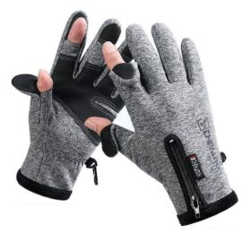 Winter Gloves Waterproof Thermal Touch Screen Thermal Windproof Warm Gloves Cold Weather Running Sports Hiking Ski Gloves (Color1: 10, size: XL)