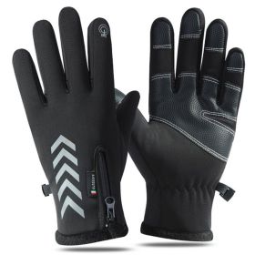 Winter Gloves Waterproof Thermal Touch Screen Thermal Windproof Warm Gloves Cold Weather Running Sports Hiking Ski Gloves (Color1: 11, size: XL)