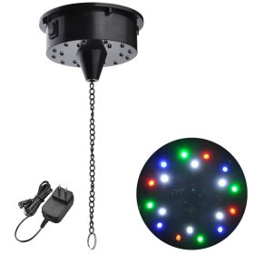 Mirror Ball Motor 6RPM W LED RGBW (Color1: Black)