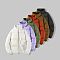Mens Trendy Winter Puffer Jacket With Extra Fleece Lining For Added Warmth (Color1: dark red, size: L)