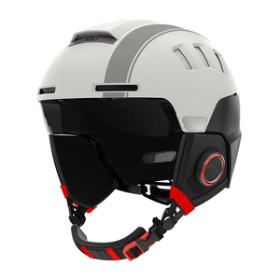 Ski sports intelligent Bluetooth helmet (Color1: White)